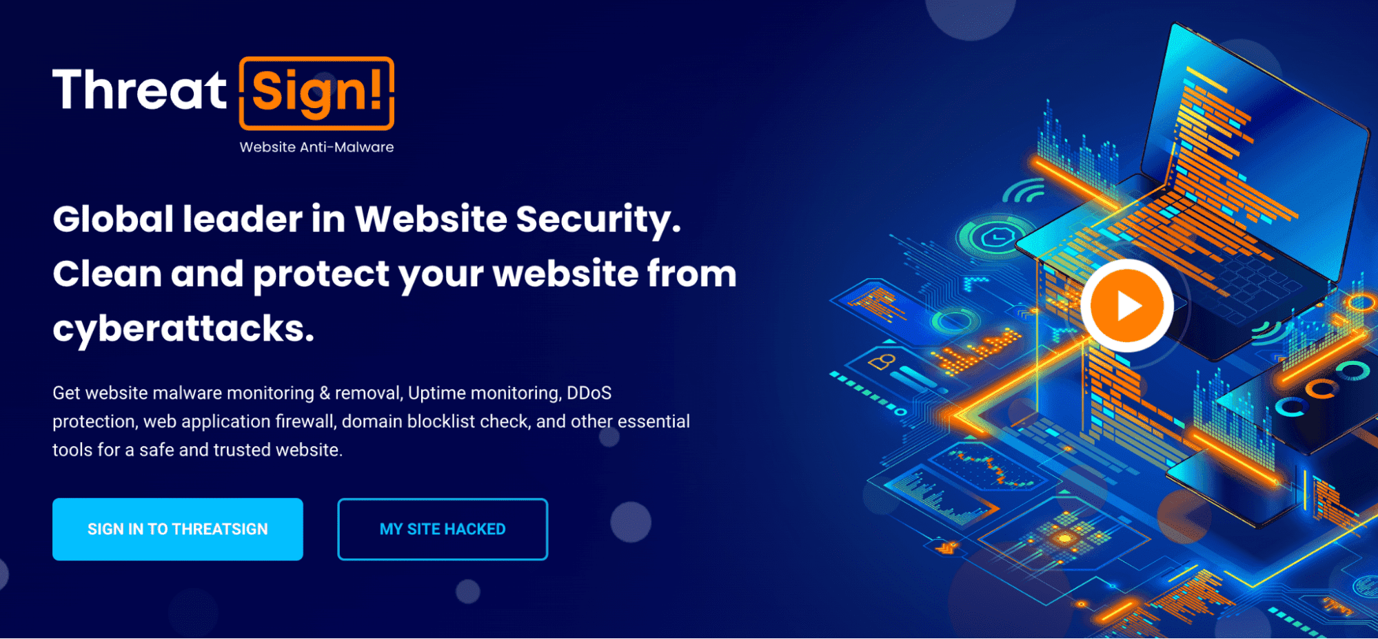 Threat Sign home page
