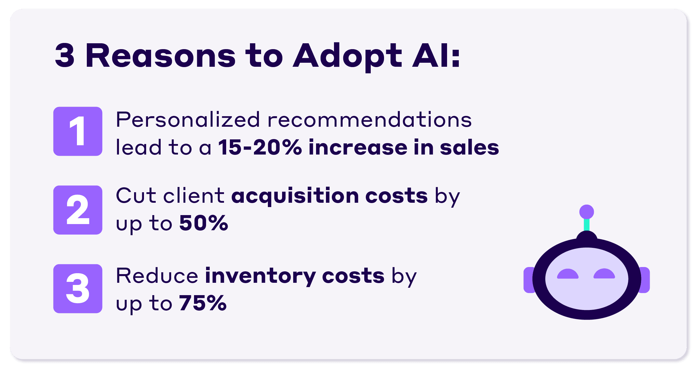 Reasons to adopt ai