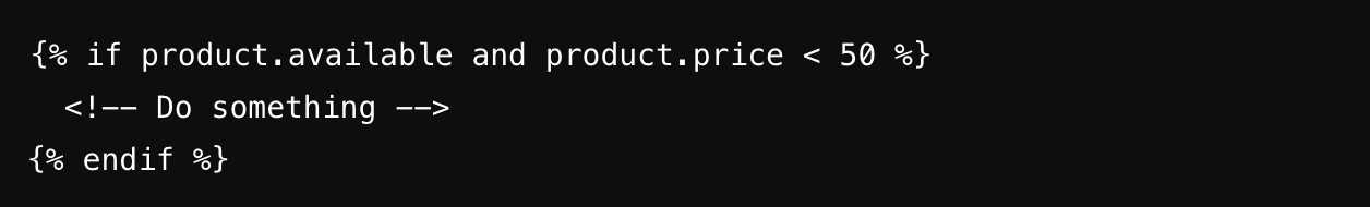 Liquid code snippet
