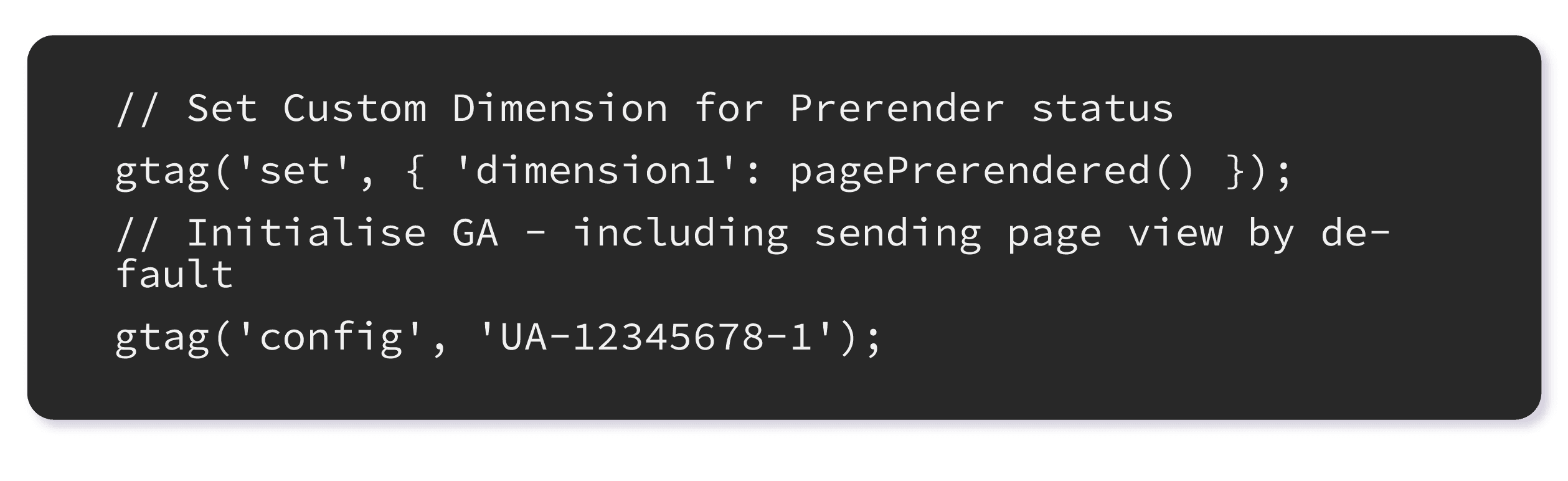 Code snippet