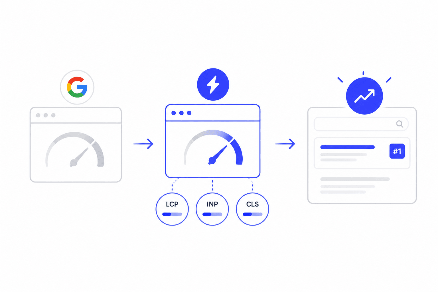 Uxify lifting WordPress Core Web Vitals field metrics for higher search rankings